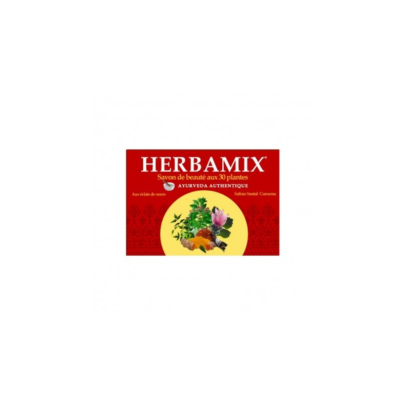 Savon Ayurvédique Herbamix - Pain 125 g - Cosmétique Naturel Savon Ayurvédique Herbamix - Pain 125 g - Cosmétique Naturel