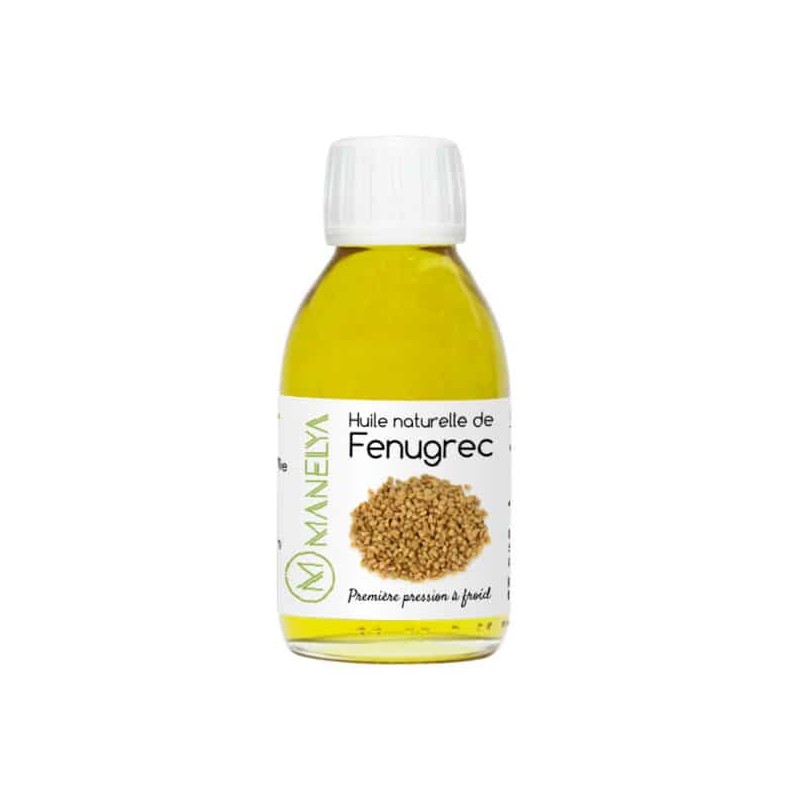 Huile naturelle de Fenugrec - Flacon 125 ml - Manelya Huile naturelle de Fenugrec - Flacon 125 ml - Manelya