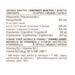 Mico-Corio CORDYCEPS Bio + REISHI Bio - Micosalud 70 gélules végétales - Hifas da terra