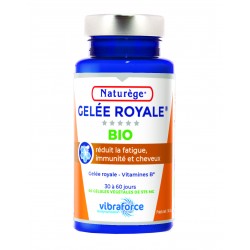 Gelée Royale Bio - 60 Gélules Végétales - Naturège Laboratoire