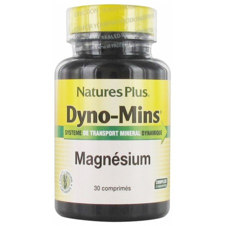 Dyno Mins Magnésium - 30 comprimés - Nature's Plus