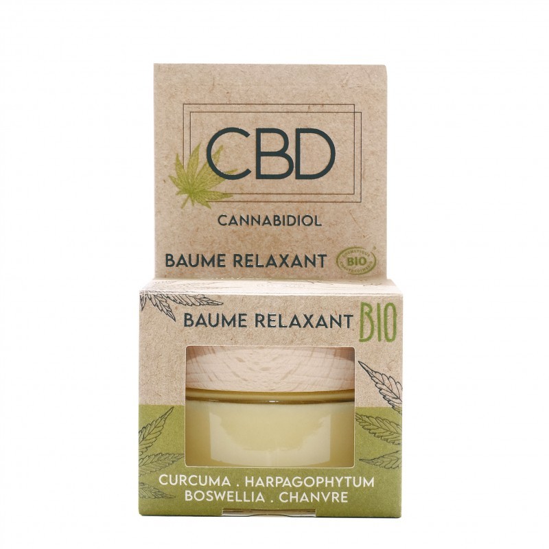 Baume Relaxant au CBD - 30 ml - Abiocom Baume Relaxant au CBD - 30 ml - Abiocom