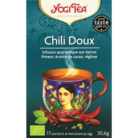 Infusion Chili Doux - 17 Sachets - Yogi Tea