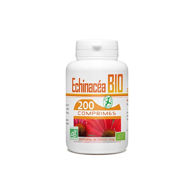 Echinacéa bio AB 400mg - 200 comprimés Echinacéa bio AB 400mg - 200 comprimés