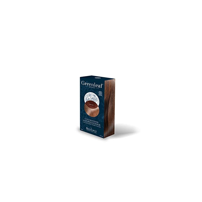 Greenleaf Coloration 100% Biologique 100 g - Brown Greenleaf Coloration 100% Biologique 100 g - Brown