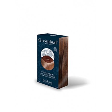Greenleaf Coloration 100% Biologique 100 g - Brown