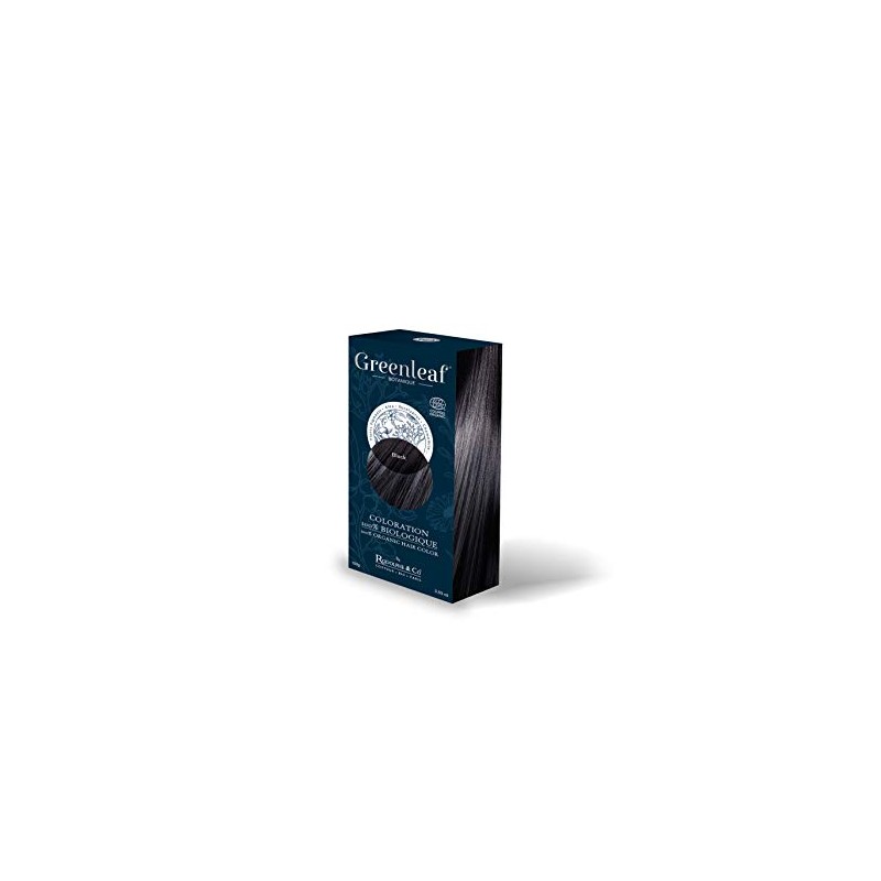 Greenleaf Coloration 100% Biologique 100 g - Black Greenleaf Coloration 100% Biologique 100 g - Black