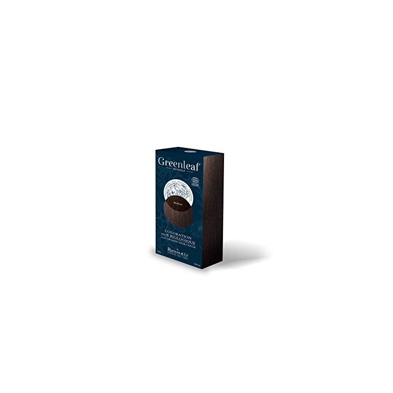 Greenleaf Coloration 100% Biologique 100 g - Walnut Greenleaf Coloration 100% Biologique 100 g - Walnut