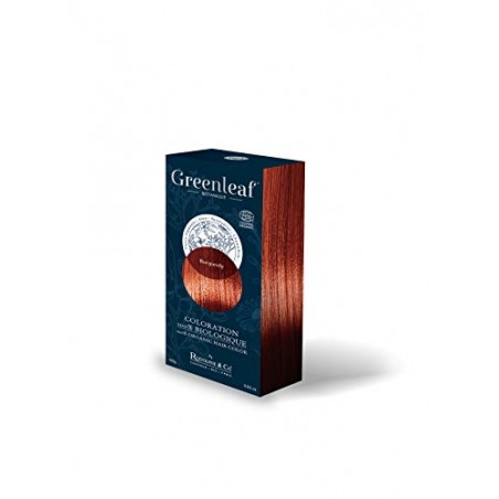 Greenleaf Coloration 100% Biologique 100 g - Burgundy
