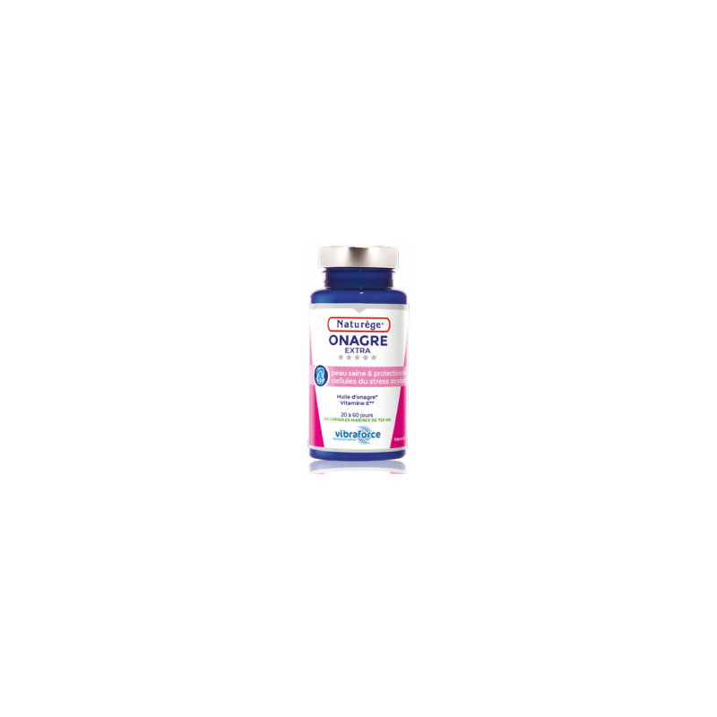 Onagre Petit modèle - Pilulier 120 capsules - Naturège Laboratoire Onagre Petit modèle - Pilulier 120 capsules - Naturège Laboratoire