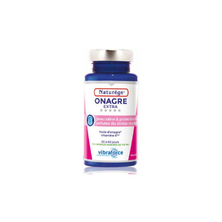 Onagre Petit modèle - Pilulier 120 capsules - Naturège Laboratoire