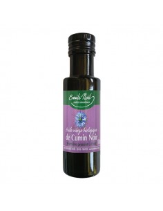 Huile végétale de Cumin Noir Bio - Flacon 100 ml - Emile Noel