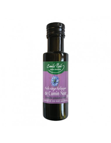 Huile végétale de Cumin Noir Bio - Flacon 100 ml - Emile Noel Huile végétale de Cumin Noir Bio - Flacon 100 ml - Emile Noel