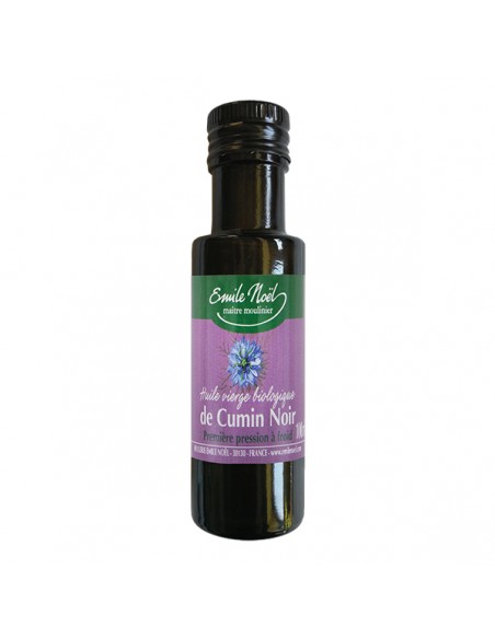 Huile végétale de Cumin Noir Bio - Flacon 100 ml - Emile Noel