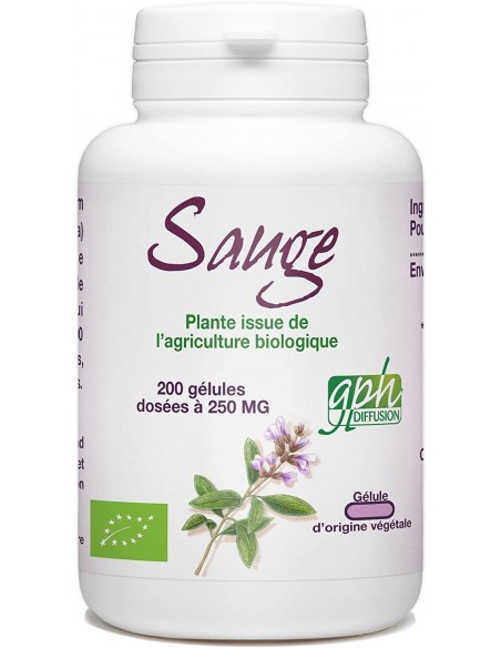 Sauge - 200 Gélules - GPH