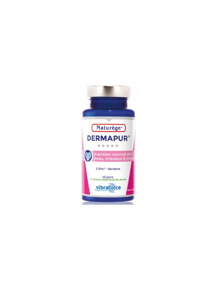 Dermapur - Pilulier 90 Gélules Végétales - Naturège Laboratoire