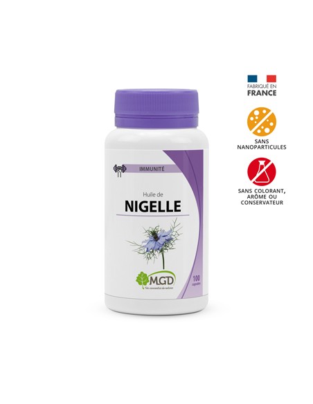 Huile de Nigelle - 100 Capsules - MGD