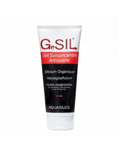Gel surconcentré Articulaire Silicium Huile Essentielles Harpagophytum - 200 ml - Aquasilice Gel surconcentré Articulaire Silicium Huile Essentielles Harpagophytum - 200 ml - Aquasilice