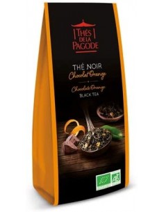 Thé Noir Chocolat Orange  - Sachet 100 g - Thés de La Pagode