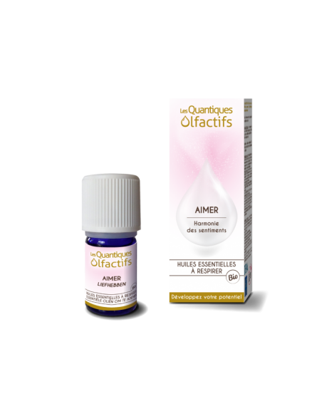 Quantique Olfactif Aimer - Flacon gouttes 5 ml - Déva & Herbes et Traditions