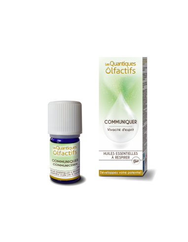Quantique Olfactif Communiquer -Flacon gouttes 5 ml - Déva et Herbes & Traditions