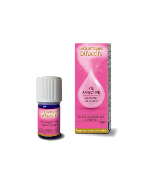 Quantique Olfactif Vie Affective - Flacon gouttes 5 ml - Déva et Herbes & Traditions