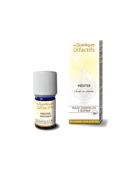 Quantique Olfactif Méditer - Flacon gouttes 5 ml - Déva et Herbes & Traditions