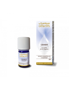 Quantique Olfactif  Grandir - Flacon gouttes 5 ml - Déva et Herbes & Traditions