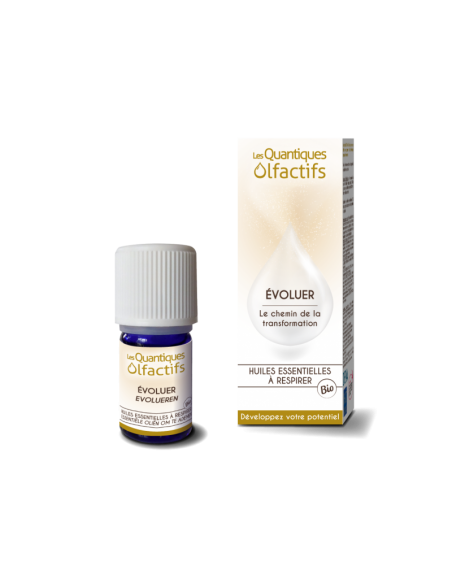 Quantique Olfactif Evoluer - Flacon gouttes 5 ml - Déva et Herbes & Traditions