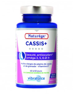 Cassis+ Grand modèle - 240 Capsules - Naturège Laboratoire