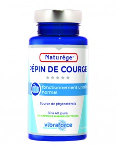 Pépin de Courge - 120 Capsules Marines de 700 mg - Naturège Laboratoire