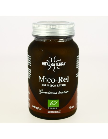 REISHI Bio - Mico-Rei Micosalud 70 gélules végétales - Hifas da terra
