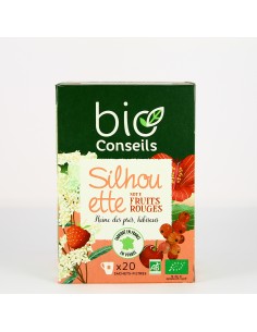 Infusion Silhouette notes de Fruits Rouge - 20 Sachets - Bio Conseils