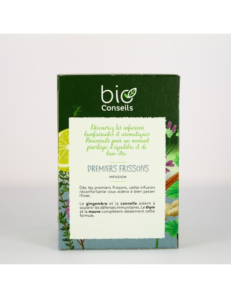 Infusion Premier Frissons - 20 Sachets - Bio Conseils