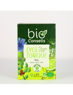 Infusion Eveil Tonique - 20 Sachets - Bio Conseils