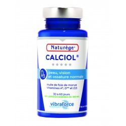 Calciol Vitamine D3 - 180 Capsules marines dosées à 380mg  - Naturège Laboratoire