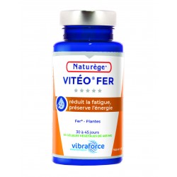 Vitéo Fer - 90 Gélules Végétales - Naturège Laboratoire