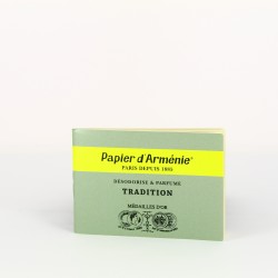Papier d'Arménie triple - 1 carnet - Augsute Ponsot