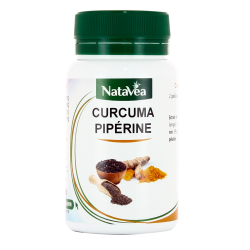 Curcuma Pipérine fort - 60 Gélules - Natavéa