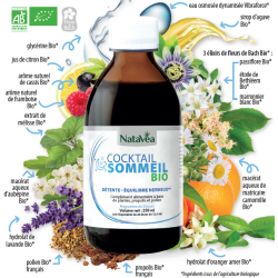 Cocktail Sommeil Bio - 250 ml - NataVéa