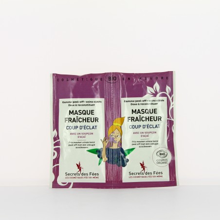 Masque Peel-off Fraicheur - 2X8g - Aloaeco