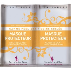 Masque visage en poudre Bio protecteur nourrissant - 2X4,5g - Secrets des Fées