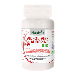 Ail - Olivier - Aubépine - 120 Gélules - Natavéa