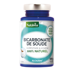 Alcazen Bicarbonate de soude - Alimentaire & Hygiène - 200 g - NataVéa