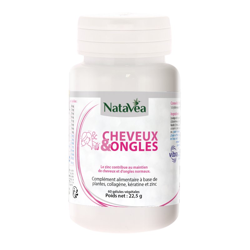 Cheveux & Ongles - 90 gélules - NataVéa Cheveux & Ongles - 90 gélules - NataVéa