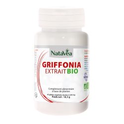 Griffonia Bio - 60 Gélules Végétales - Natavéa