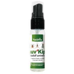 Sauv'kipic Bio - Répulsif naturel : Moustiques+Mouches+Tiques+Puces 40 ml - NataVéa