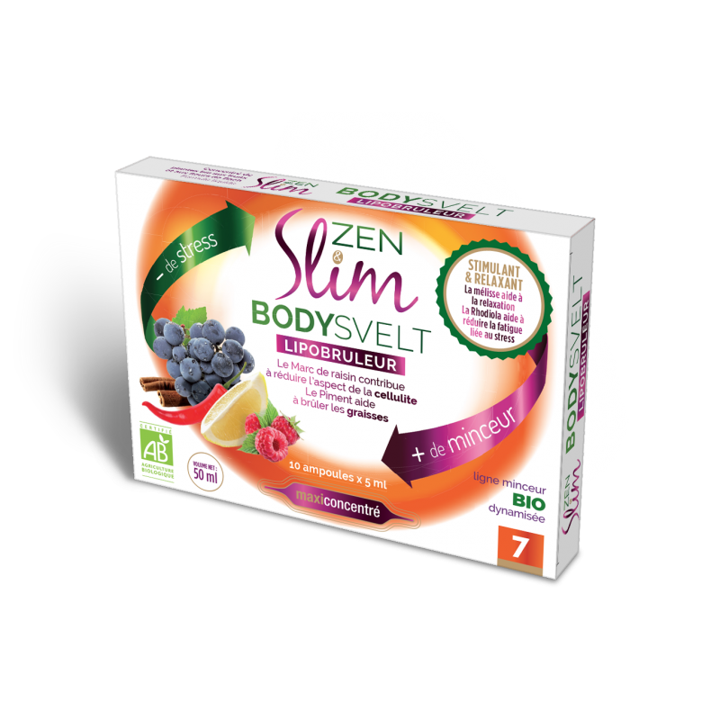 Zen&Slim 7 BodySvelt Bio - 10 ampoules - NataVéa Zen&Slim 7 BodySvelt Bio - 10 ampoules - NataVéa