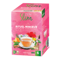 Zen&Slim 6 Tisane Rituel Minceur Bio - 15 Sachets - NataVéa