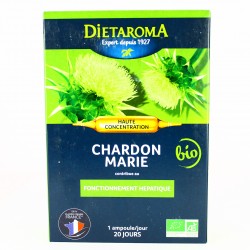 Chardon Marie Fonctionnement Hépatique - 20 Ampoules - Dietaroma